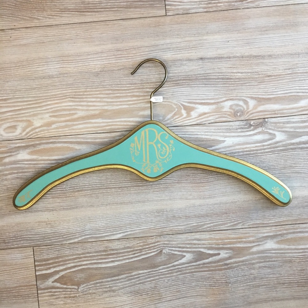 Mrs. Wedding Dress Hanger from BHLDN